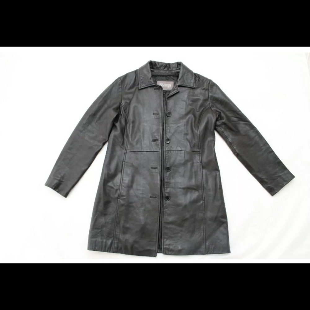 Wilson's Leather Black Leather Jacket